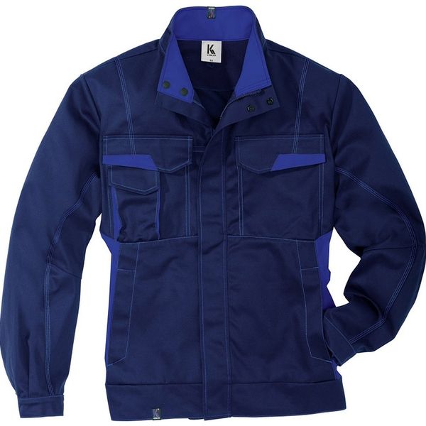 KBLER-Workwear, Arbeits-Berufs-Bund-Jacke, ca. 320g/m, dunkelblau/kbl.blau