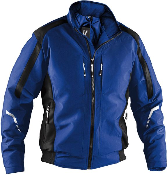 KBLER-Rainwear, Weather-Regen-Schutz-Jacke, Modell Dress-Blouson, kbl.blau/schwarz