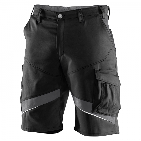KBLER-Activiq-Shorts, ca. 270g/m, schwarz/anthrazit