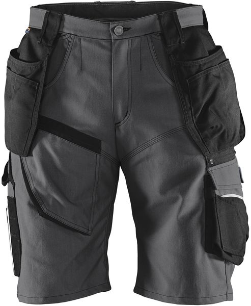 KBLER-Workwear, Practiq-Shorts, ca. 260g/m, anthrazit/schwarz