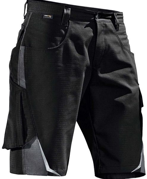 KBLER-Workwear, Bermuda-Arbeits-Shorts, ca. 260g/m, schwarz/anthrazit