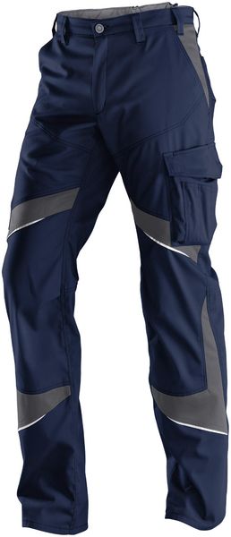 KBLER-Workwear, Activiq-Damen-Arbeits-Berufs-Bund-Hose, ca. 270g/m, dkl.-blau/anthrazit