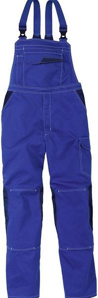 KBLER-Workwear, Arbeits-Berufs-Latz-Hose, ca. 320g/m, kbl.blau/dunkelblau