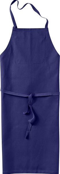 KBLER-Workwear, Schrze mit Tasche, ca. 260g/m, dunkelblau