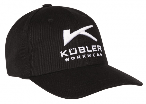 KBLER-Basecap mit Stickerei, schwarz