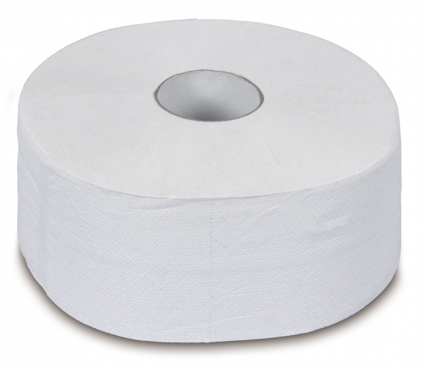 ZVG-Gigant-Toilettenpapier, Tissue, 2-lagig, wei, foriert, VE: 6 Ro.