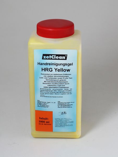ZVG-Handreinigungsgel Yellow, VE: 12 Flaschen  1-Liter