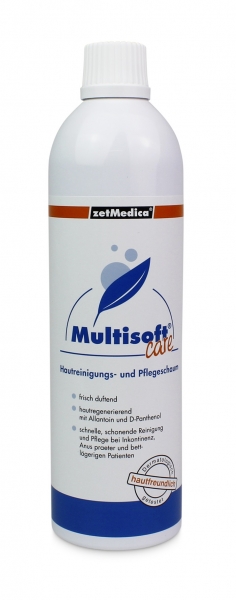 ZVG-Multisoft Care - Hautreinigungs- undPflegeschaum, VE: 6 Flaschen a`500 ml