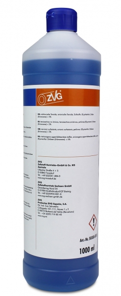 ZVG-zet-AR-blau, Alkoholreiniger, VE = 12 Flaschen  1-Liter