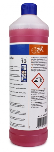 ZVG-Intensivreiniger, ZET-Turbo,Kraftreiniger, VE: 12 Flaschen