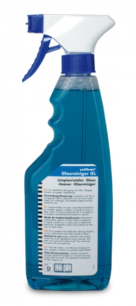 ZVG-Glasreiniger, zet-Glas, fettlslich, VE: 12 Sprhflaschen  500 ml