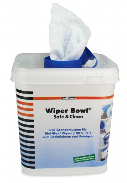 ZVG-Spendereimer, ECKIG, fr Wi Bowl Safe & Clean