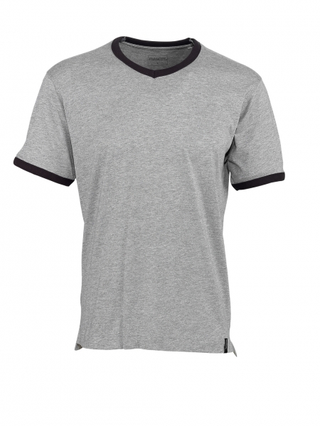 MASCOT-Workwear, T-Shirt, Algoso, 195 g/m, grau-meliert