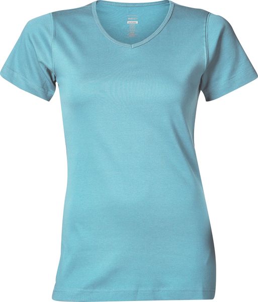 MASCOT-Damen-T-Shirt, Nice, CROSSOVER, 220 g/m, hellblau