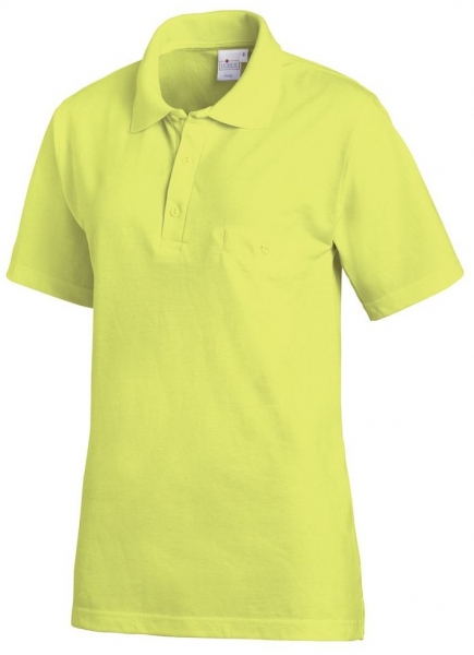 LEIBER-Polo-Shirt, ca. 220 g/m, limette