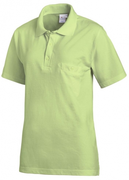 LEIBER-Polo-Shirt, ca. 220 g/m, hellgrn
