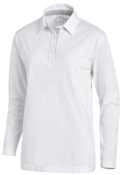 LEIBER-Polo-Shirt fr Sie & Ihn, 1/1 Arm, ca. 220g/m, wei/silber