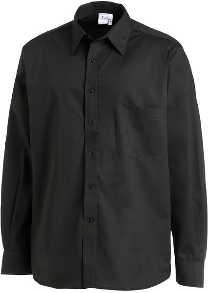LEIBER-Workwear, Herrenhemd, ca. 125g/m, schwarz