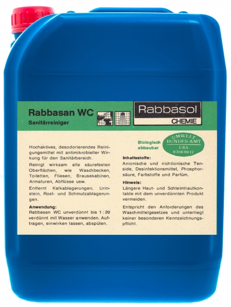 RABBASOL-Rabbasan WC,  10 kg