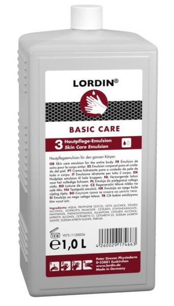 GREVEN-HAUTPFLEGE, Lordin Basic Care, 1000 ml Hartflasche
