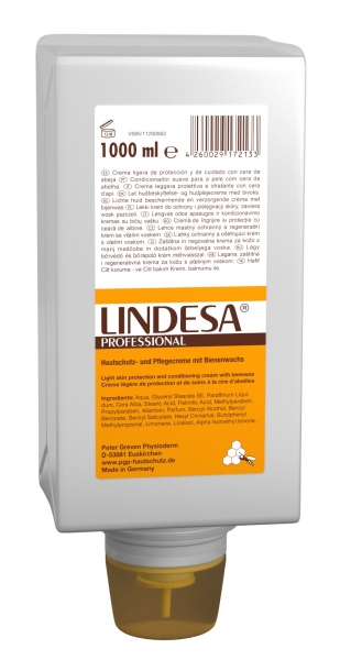 GREVEN-HAUTSCHUTZCREME, LINDESA Professional, 1000 ml Varioflasche