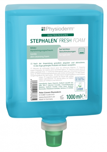 GREVEN-HAUTREINIGUNG, Stephalen Fresh Foam, 1000 ml Neptuneflasche