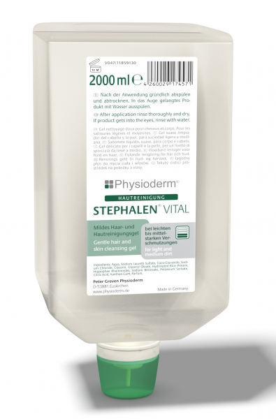 GREVEN-HAUTREINIGUNG, Stephalen Vital, 2000 ml Faltflasche