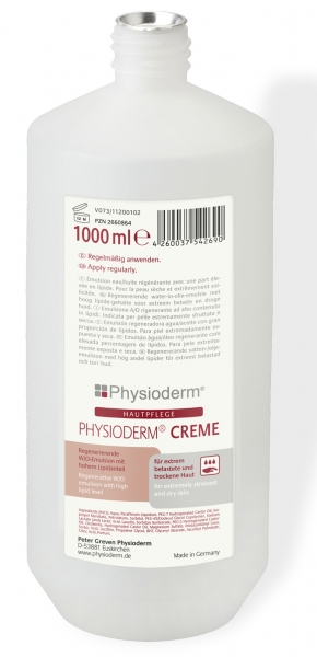 GREVEN-HAUTPFLEGE, Physioderm Creme, 1000 ml Rundflasche