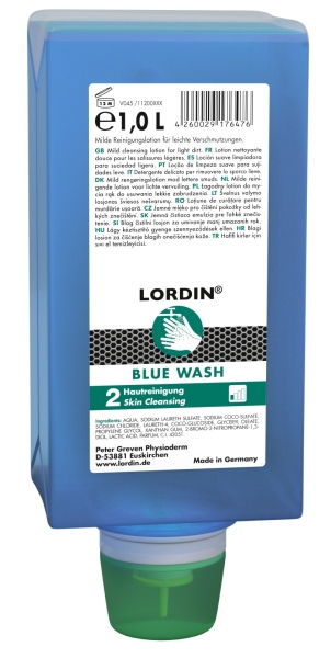 GREVEN-HAUTREINIGUNG, Lordin Blue Wash, 1000 ml Varioflasche