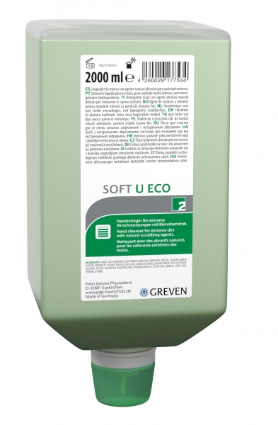 GREVEN-REINIGUNGSLOTION, Ivraxo soft U ECO, 2000 ml Varioflasche