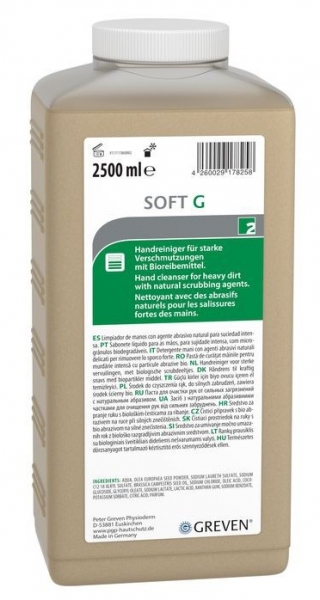 GREVEN-HAUTREINIGUNG, Greven Soft G, 2500 ml Hartflasche