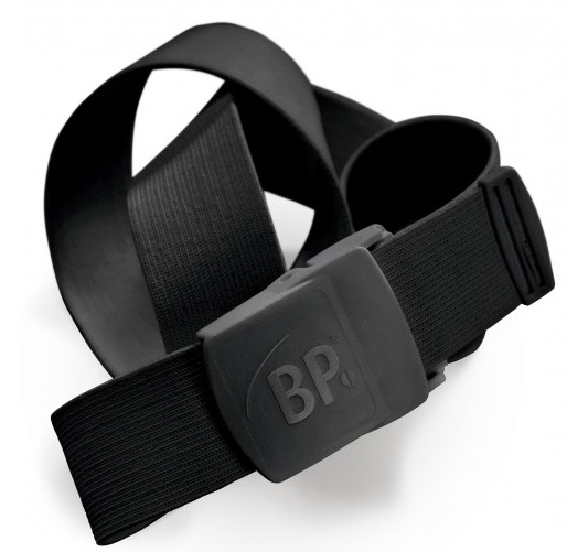 BP-Grtel, schwer entflammbar, 130 cm, schwarz