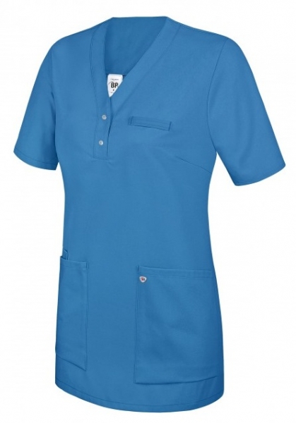 BP-Workwear, Damen-Schlupfkasack, ca. 180g/m, azurblau