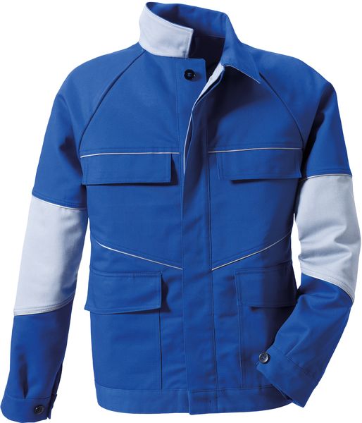 ROFA-Workwear, Arbeits-Berufs-Blouson-Jacke, ca. 330 g/m, kornblau-hellgrau