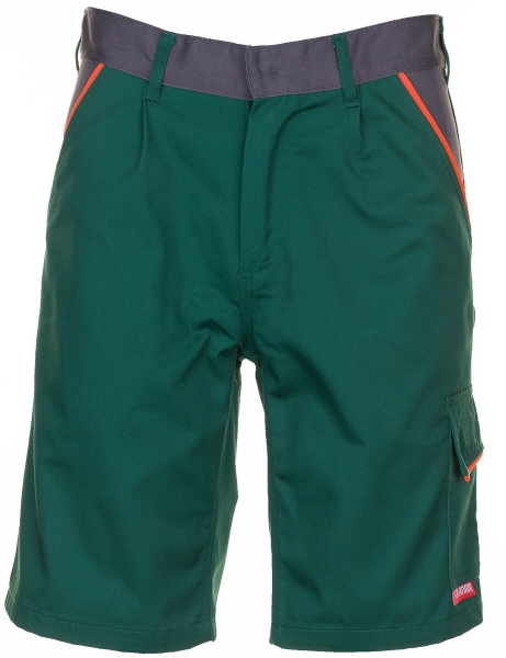 PLANAM-Workwear, Arbeits-Shorts, Visline, 285 g/m, grn/orange/schiefer