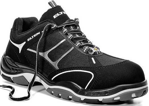 ELTEN-Footwear, S2-Sicherheits-Arbeits-Berufs-Schuhe, Halbschuhe, MOTION LOW ESD, schwarz