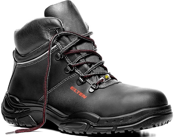 ELTEN-Footwear, S3-Sicherheits-Arbeits-Berufs-Schuhe, Hochschuhe, TOBY MID ESD HI, schwarz