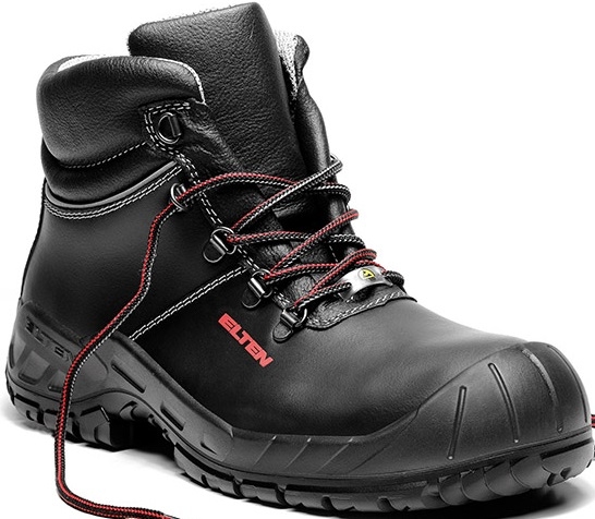 ELTEN-Footwear, S3-Sicherheits-Arbeits-Berufs-Schuhe, Hochschuhe, RENZO MID ESD, schwarz