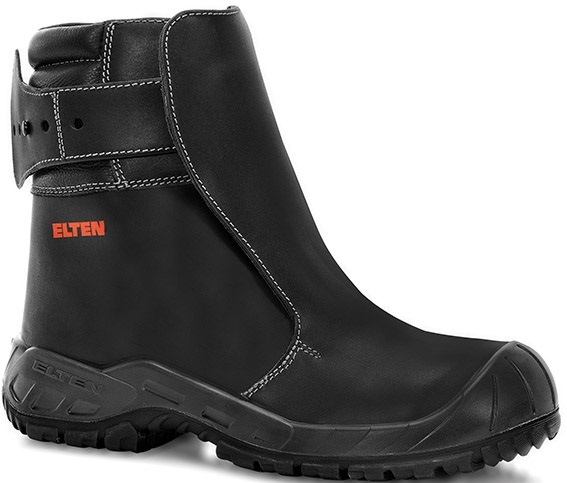 ELTEN-Footwear, S3-Sicherheitsschlupfstiefel, Giesserstiefel, CALVIN, HI, schwarz