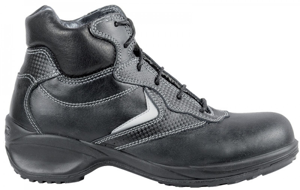 COFRA-Footwear, ANISE S3 SRC, Arbeits-Berufs-Sicherheits-Schuhe, hoch, schwarz