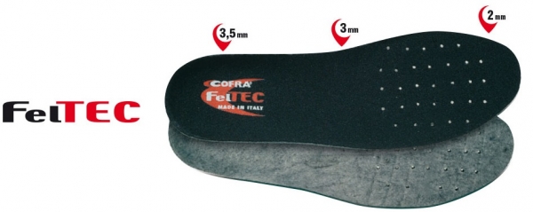 COFRA-Footwear, FELTEC SOLETTA, Einlegesohlen