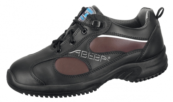 ABEBA-Footwear, S2-Uni6-Damen- u. Herren-Sicherheits-Arbeits-Berufs-Schuhe, Halbschuhe, schwarz/braun