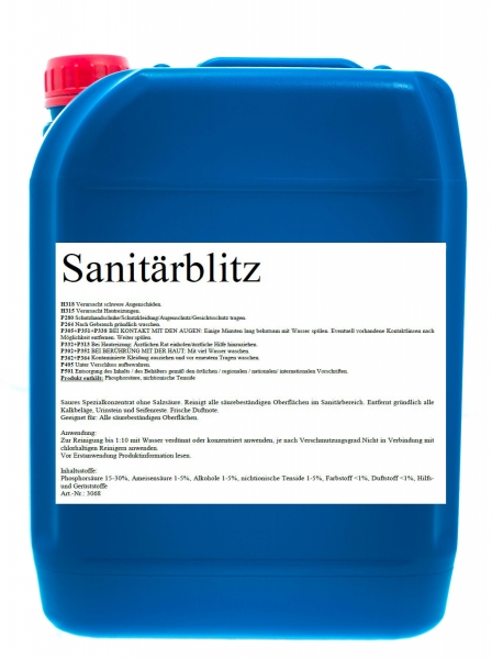 Sanitrblitz, BT, 1 l