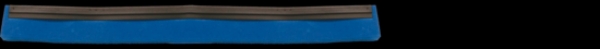 HAUG-Ersatz-Gummilippe, zweilippig, Lebensmittelgummi, blau