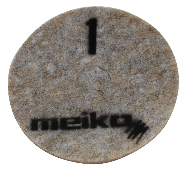 MEIKO-DIAMANT-PAD, grob, S1, 13 - 330 mm, Pkg.  5 Stck, beige