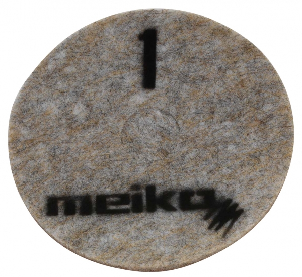 MEIKO-DIAMANT-PAD, grob, S1, 16 - 406 mm, Pkg.  5 Stck, beige