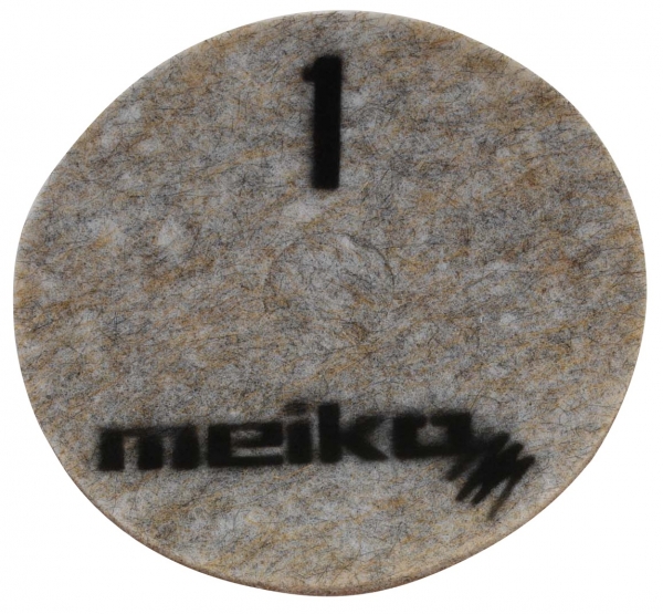 MEIKO-DIAMANT-PAD, grob, S1, 17 - 432 mm, Pkg.  5 Stck, beige