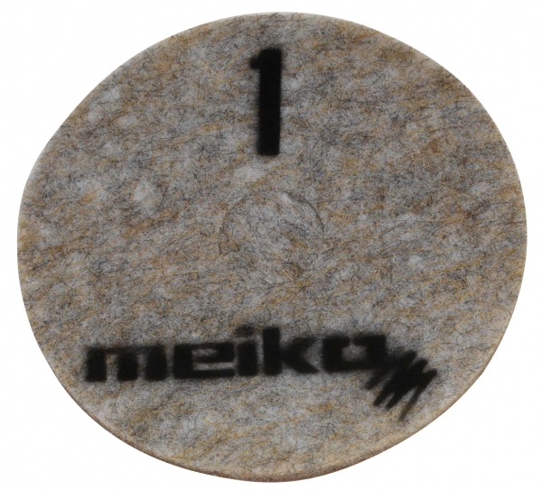 MEIKO-DIAMANT-PAD, grob, S1, 20 - 508 mm, Pkg.  5 Stck, beige