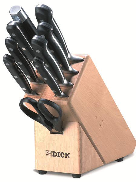 DICK-Messerblock, Holz, komplett geschmiedet, 8-8070-00