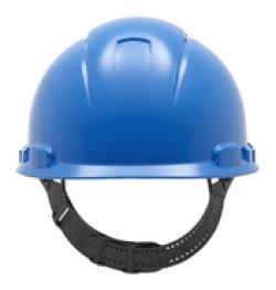 3M-Schutzhelm H700C, HDPE, innen mit Kunststoff-Schweiband, blau